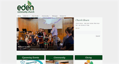 Desktop Screenshot of edencommunitychurch.org